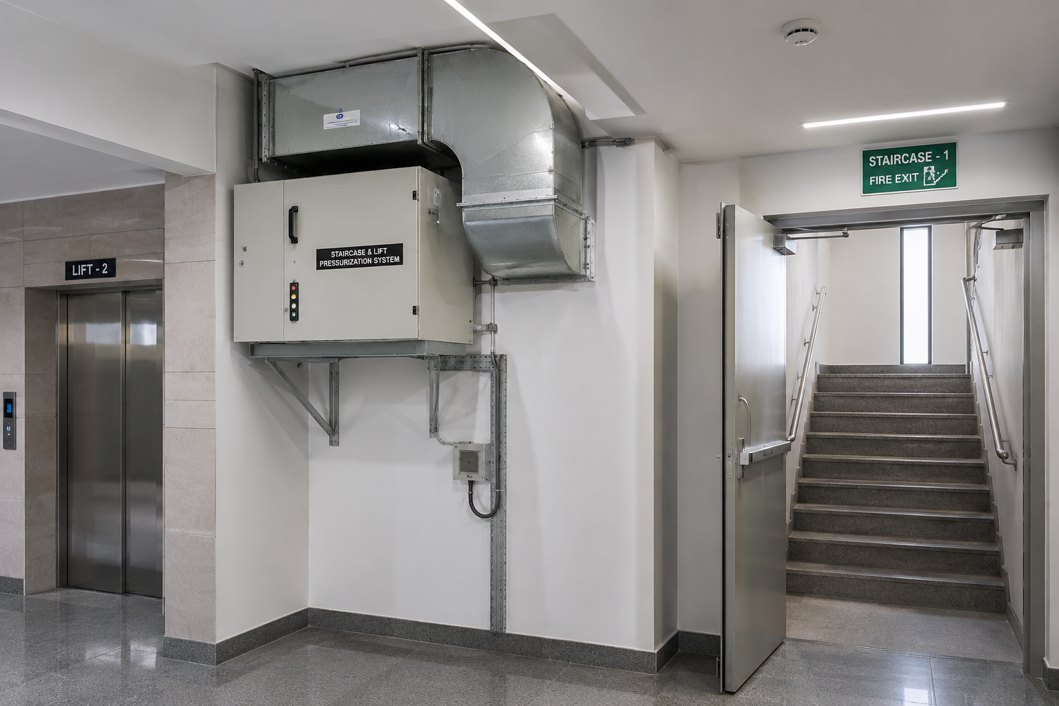 Staircase Pressurization Systems